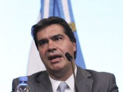 El jefe de Gabinete argentino, Jorge Capitanich.