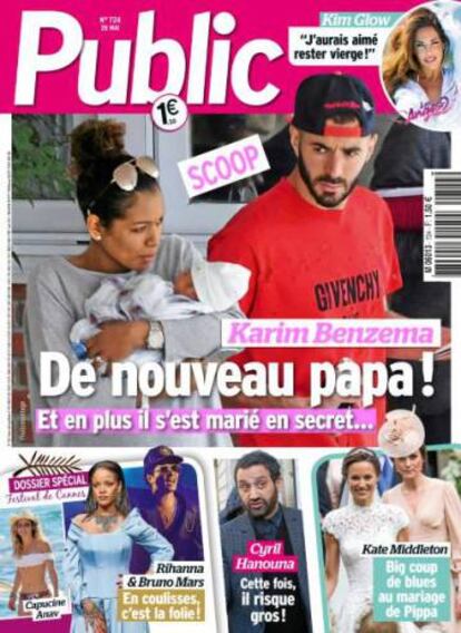 Portada de la revista francesa 'Public',