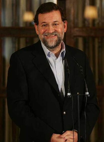 El presidente del Partido Popular, Mariano Rajoy.