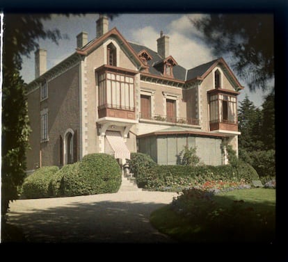 La villa Les Rhumbs, en Granville, en 1930.