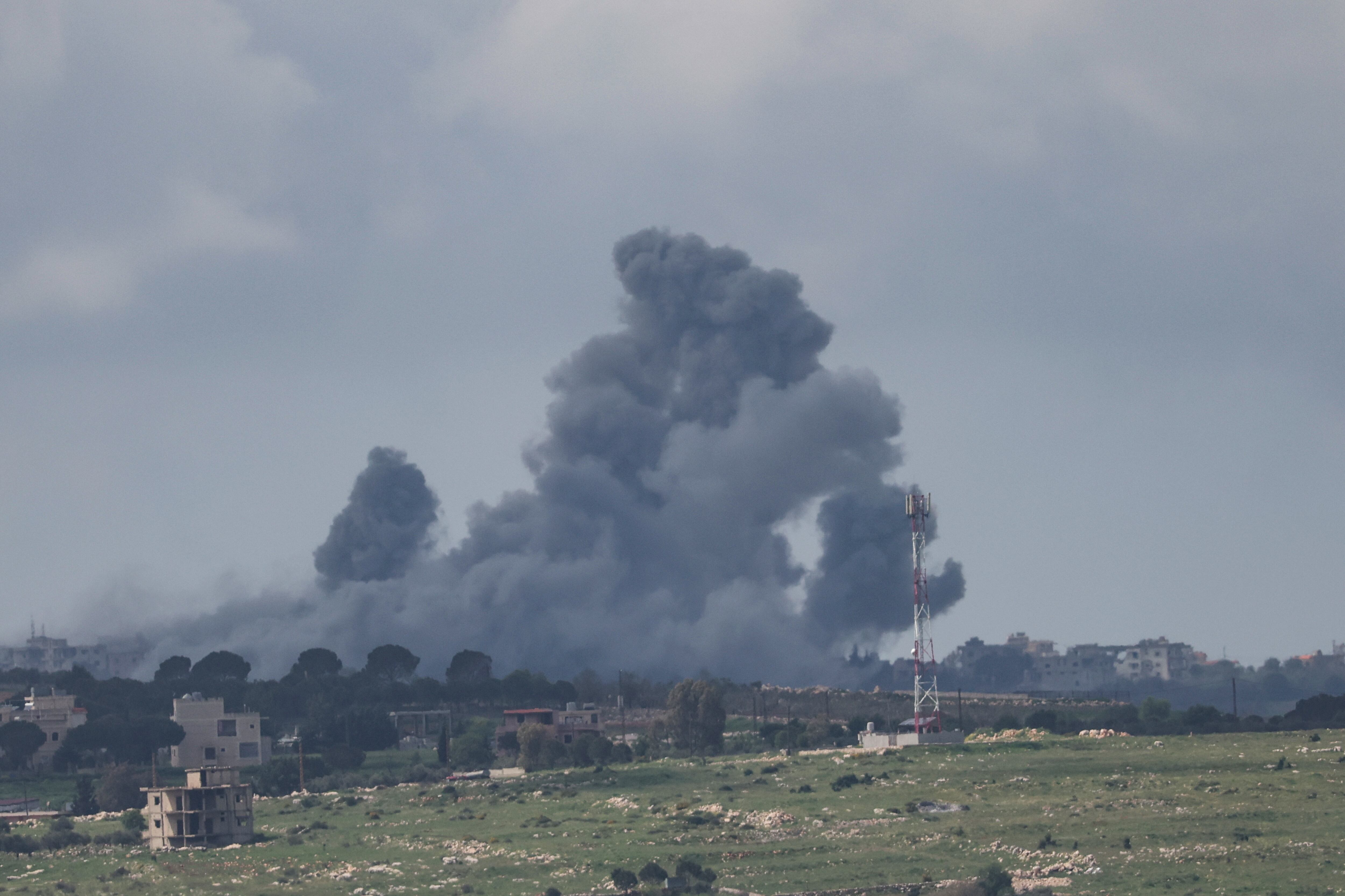 Cerca de una veintena de muertos en ataques israelíes en el sur de Líbano