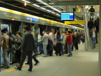 Estação Faria Lima, da Linha 4-Amarela