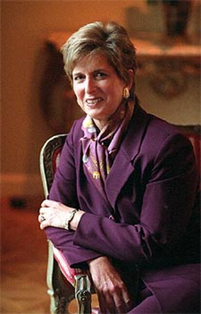 Christie Todd Whitman, el pasado miércoles en Madrid.