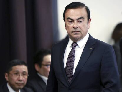 Carlos Ghosn, en una imagen de archivo tomada en Yokohama (Japón).