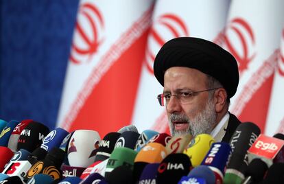 El presidente electo, Ebrahim Raisi