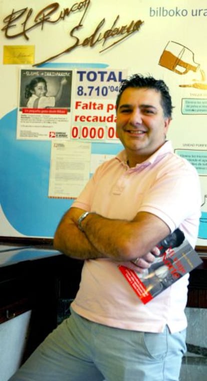 Manuel Orozco, a volunteer with the Vicente Ferrer foundation.