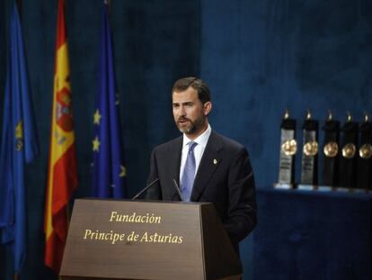 Ceremonia de entrega de los Premios Príncipe de Asturias