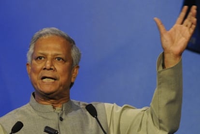 El premio Nobel Mohamed Yunus en una foto de archivo de 2009.