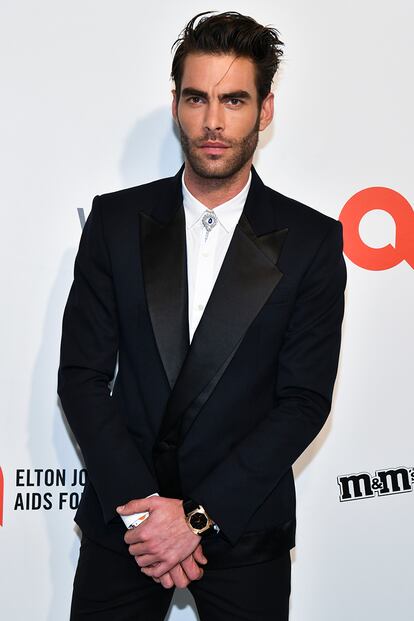 Jon Kortajarena fue otro de los invitados a la fiesta de Elton John.