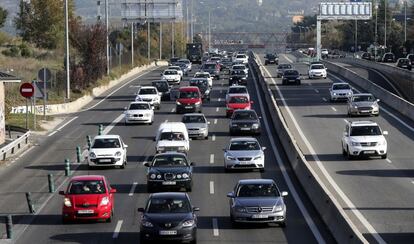 Veh&iacute;culos en la Nacional VI, la carretera de A Coru&ntilde;a