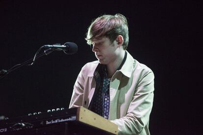 James Blake, ni&ntilde;o prodigio de la electr&oacute;nica y el &#039;soul&#039;, durante su actuaci&oacute;n. 