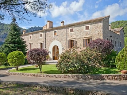 Casa solariega en los valles de la Tramontana en Puigpunyent-Mallorca. Precio: 26,5 millones