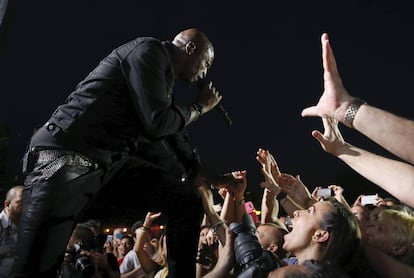 Seal, en el concierto de las Noches del Bot&aacute;nico celebrado el viernes.