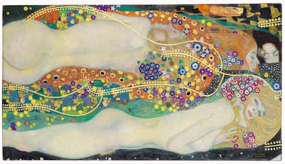 'Serpientes de agua II', de Gustav Klimt.