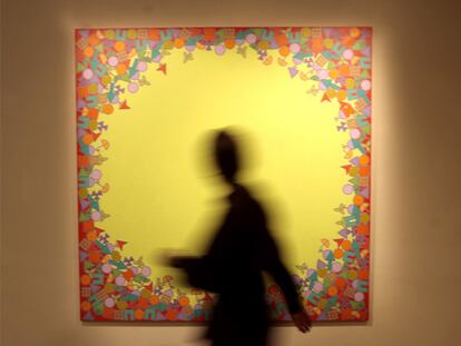 Obra de Cristina Navarro, en el Palau de la Música.