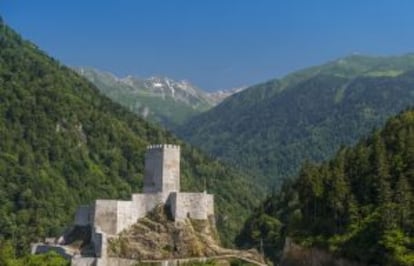 Zilkale, el castillo medieval del valle de Firtina.  