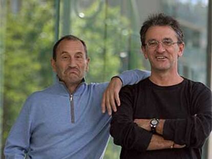 José María Cámara y Carlos López, presidentes de Sony-BMG para España