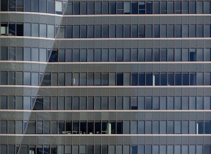 Edificio de oficinas en Madrid.