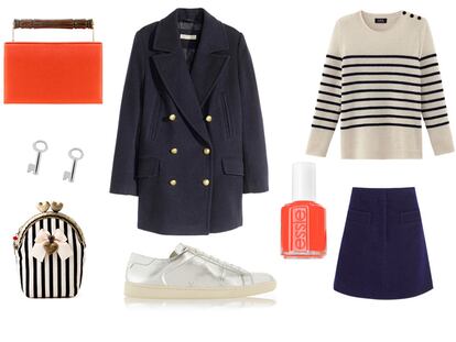 Denominador común: un abrigo marinero, 10 looks