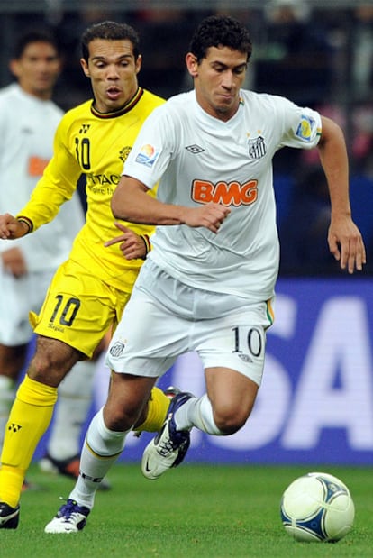 Ganso, durante el partido de las semifinales ante el Kashiwa Reysols.