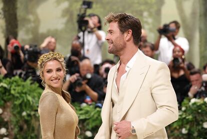 Chris Hemsworth y Elsa Pataky, este 6 de mayo.