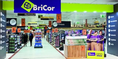 Tienda de Bricor, la marca de El Corte Inglés.