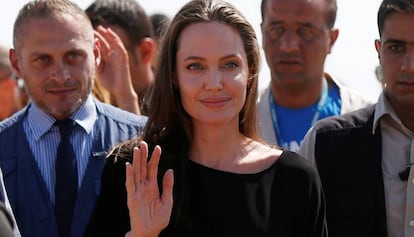 Angelina Jolie, el pasado 6 de septiembre en Jordania.