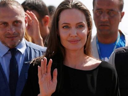 Angelina Jolie, el pasado 6 de septiembre en Jordania.