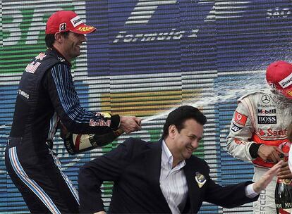 Mark Webber conquistó el gran premio de Brasil, pero todas las atenciones se centraron en el nuevo campeón del Mundo