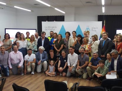 Imagen del acto celebrado por la Abogacía de Málaga el Día del Orgullo