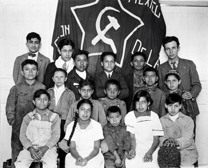 'Comité de la Organización de los pioneros del Partido Comunista de México', 1928, Ciudad de México.