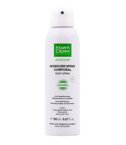 Acniover Spray Corporal, de MartiDerm (28,35 €).