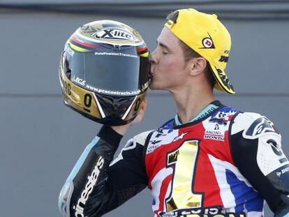 Danny Kent, nuevo campe&oacute;n de Moto3. 