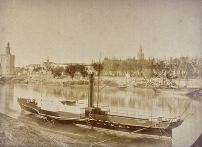 Otra de las instantáneas que tomó Masson del Guadalquivir.