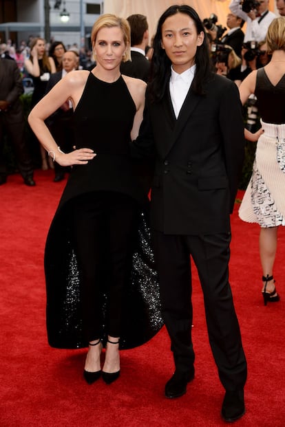 Kristen Wiig y Alexander Wang.