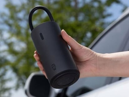 Xiaomi tiene un inflador para coche tan grande como una lata de refrescos