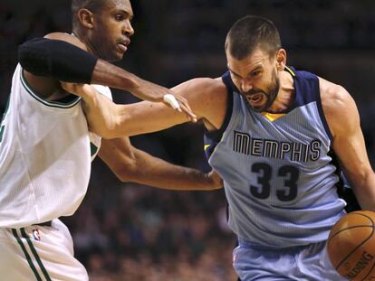 Marc Gasol, ante Horford.