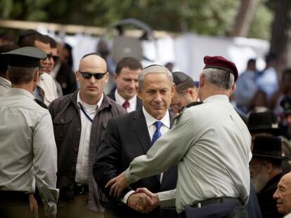 El primer ministro israelí en Haifa el 15 de septiembre.