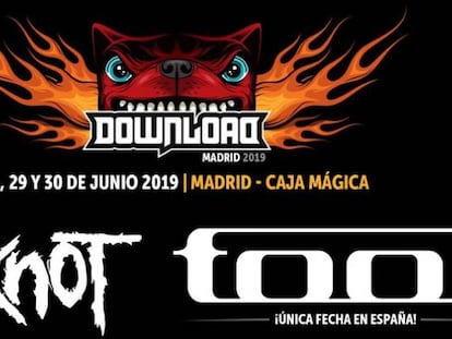 Download Festival Madrid 2019 anuncia sus primeros cabezas de cartel