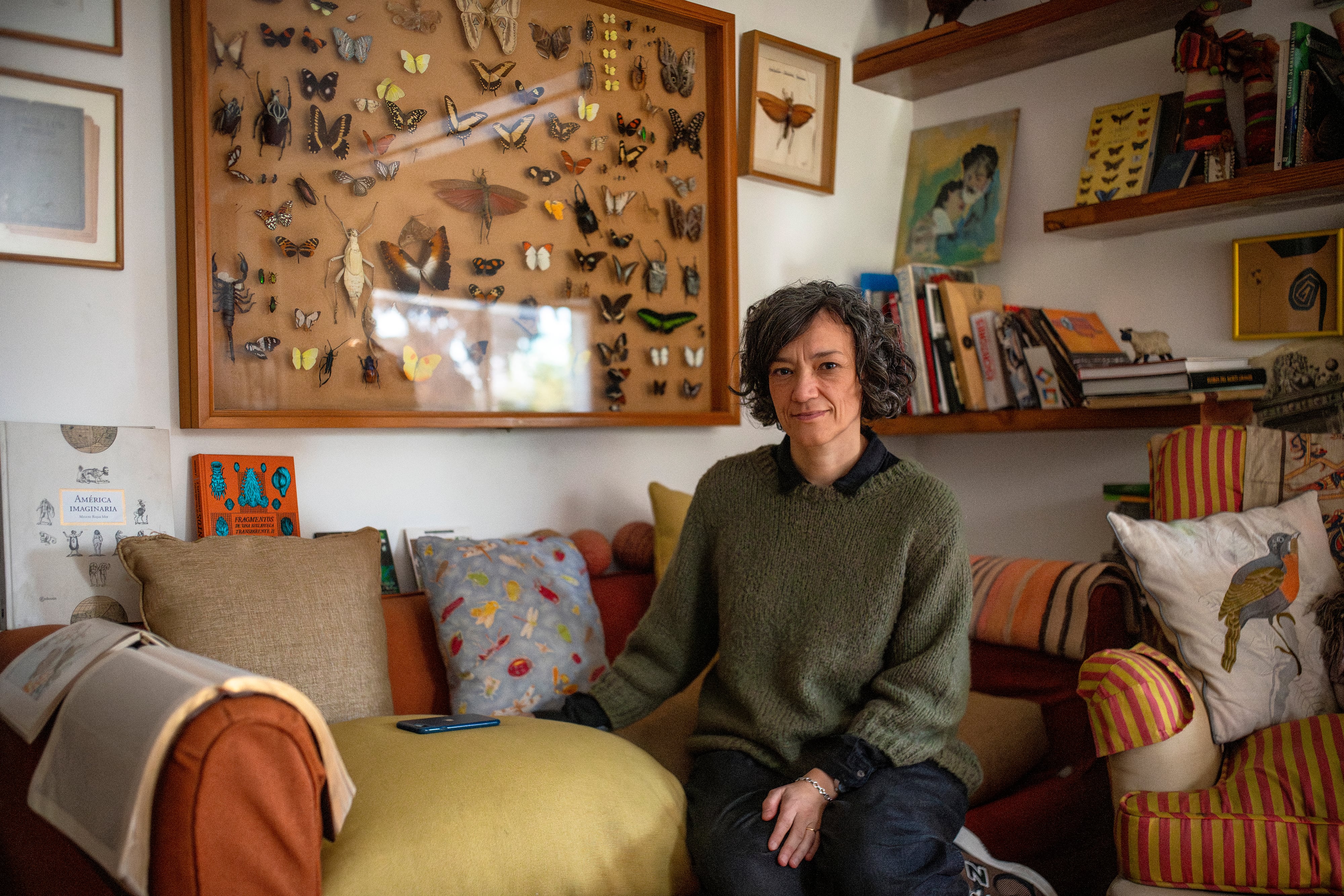 Maria Jose Ferrada, en su casa de Santiago, Chile, el 30 de mayo del 2025.