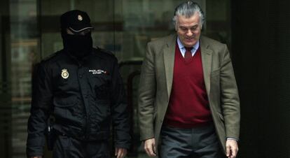 El extesorero del PP Luís Bárcenas, el pasado 1 de mayo.