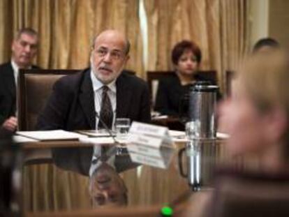 En la imagen, el saliente presidente de la Reserva Federal, Ben Bernanke. EFE/Archivo