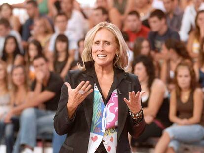 Mercedes Milá, en una imagen de la pasada edición de <i>Gran Hermano.</i>