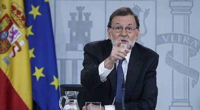 El presidente del Gobierno, Mariano Rajoy.