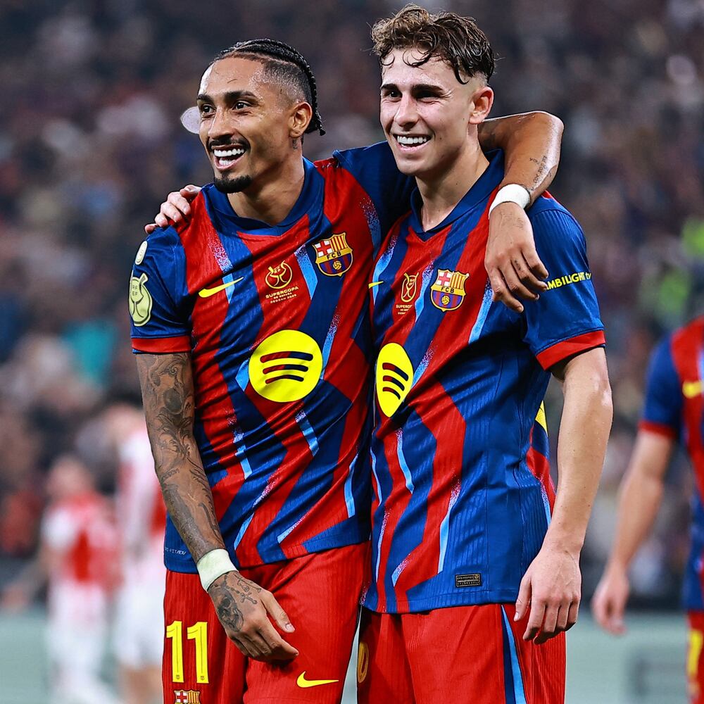Supercopa: el Barcelona golea por la vía rápida al Athletic (5-0) y ya ...