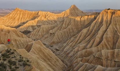 Las Bardenas Reales, en Navarra, donde se rodaron escenas de 'Juego de tronos'.