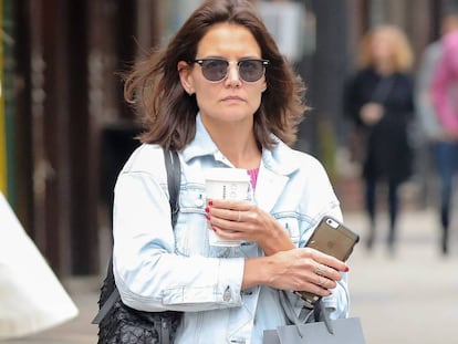 La actriz Katie Holmes.