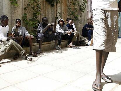 Centro de menores inmigrantes en Tegueste (Tenerife), en 2006.