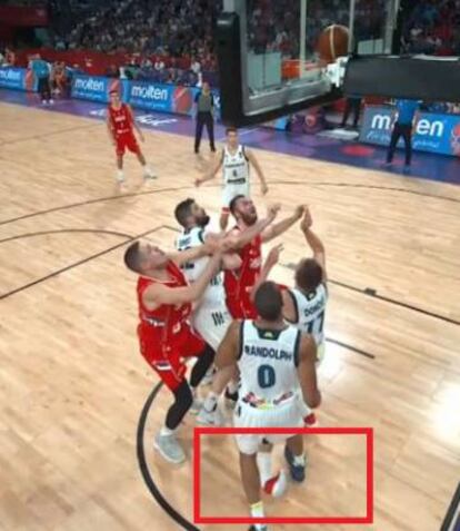 Momento de la lesión de Doncic