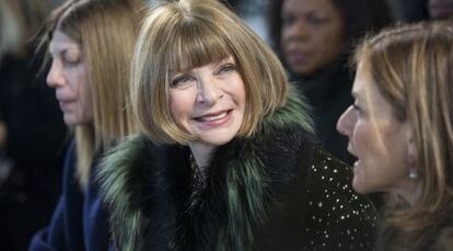 La editora de moda Anna Wintour.